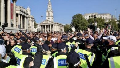 Photo of Protest koronaviruša u Velikoj Britaniji