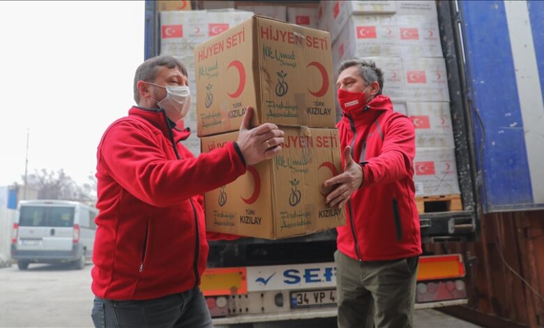 Dva kamiona humanitarne pomoći Crvenog polumjeseca Turske stigla u BiH