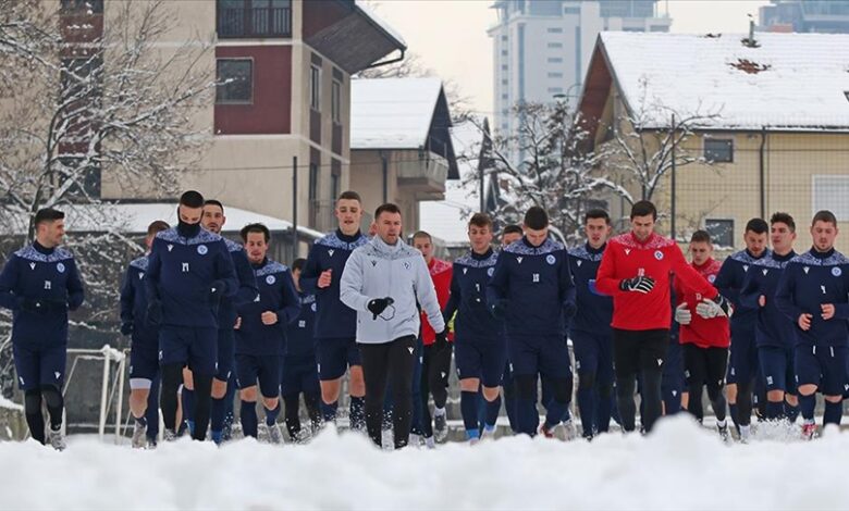 Fudbaleri Željezničara počeli pripreme za drugi dio sezone