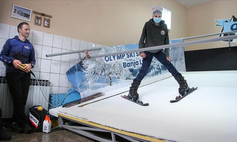 Banjaluka: Skijaški klub Olymp napravio prvi ski simulator u BiH