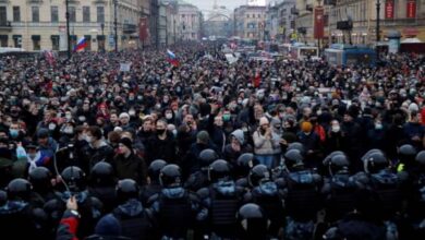 Photo of Protesti u znak podrške Navalnom širom Rusije