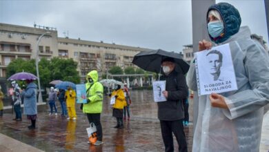 Photo of Crna Gora: U Podgorici održan skup solidarnosti sa ruskim opozicionarom Aleksejom Navaljnim