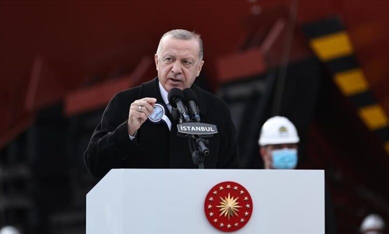 Erdogan: Turska je među 10 zemalja koje dizajniraju i grade vlastite ratne brodove