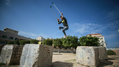 Photo of Nakon gubitka noge mladi Palestinac sportom održava želju za životom