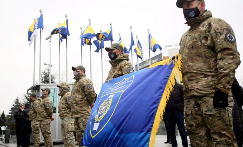 BiH: U Sarajevu održan protest uposlenika u državnim policijskim agencijama