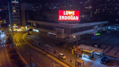 Photo of Podrška predsjedniku Turske: “Love Erdogan” na bilbordima u Sarajevu