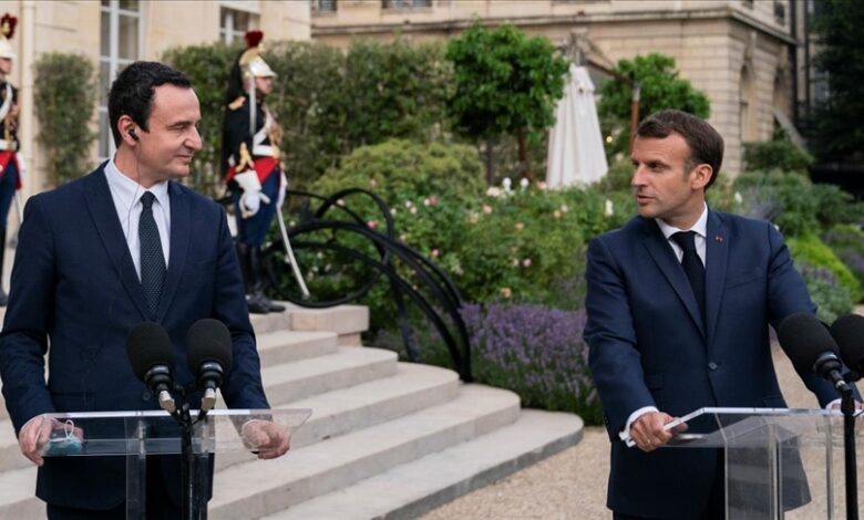 Francuski predsednik Macron primio kosovskog premijera Kurtija