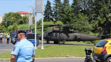 Photo of Američki helikopter prinudno sletio na ulicu u Bukureštu