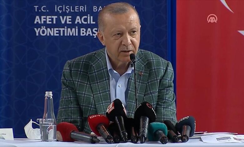 Erdogan u Antaliji: Odobreno je 50 miliona lira za hitne potrebe u područjima zahvaćenim požarom