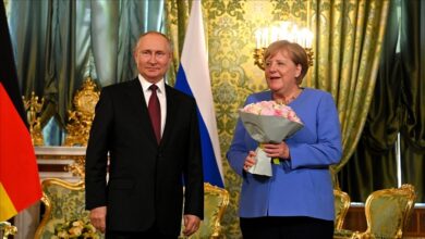 Photo of U Moskvi se sastali Putin i Merkel