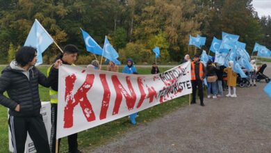 Photo of Protest protiv kineske politike ugnjetavanja Ujgura