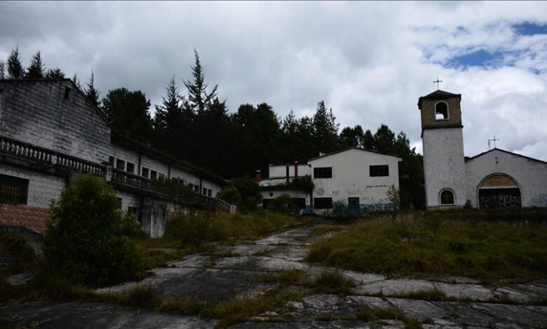 Grad duhova u blizini Bogote: Kuće napuštene prije više od 20 godina