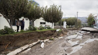 Photo of Grčki otok Evia pogođen snažnom olujom