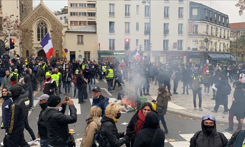 Neredi na treću godišnjicu protesta žutih prsluka