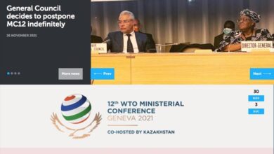 Photo of Ministarska konferencija WTO-a odgođena zbog južnoafričkog soja koronavirusa