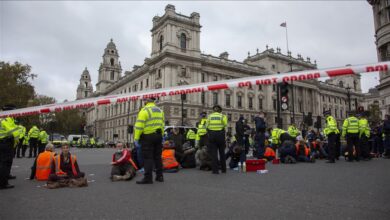 Photo of Demonstranti blokiraju ulice ispred britanskog parlamenta