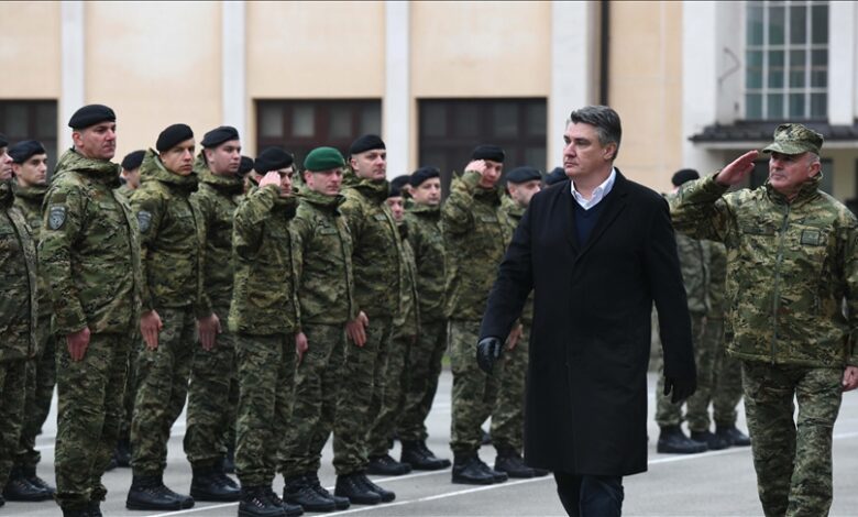 Predsjednik Milanović ispratio 130 vojnika u NATO operaciju KFOR-a na Kosovu