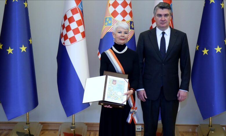 Predsjednik Zoran Milanović odlikovao bivšu premijerku Jadranku Kosor