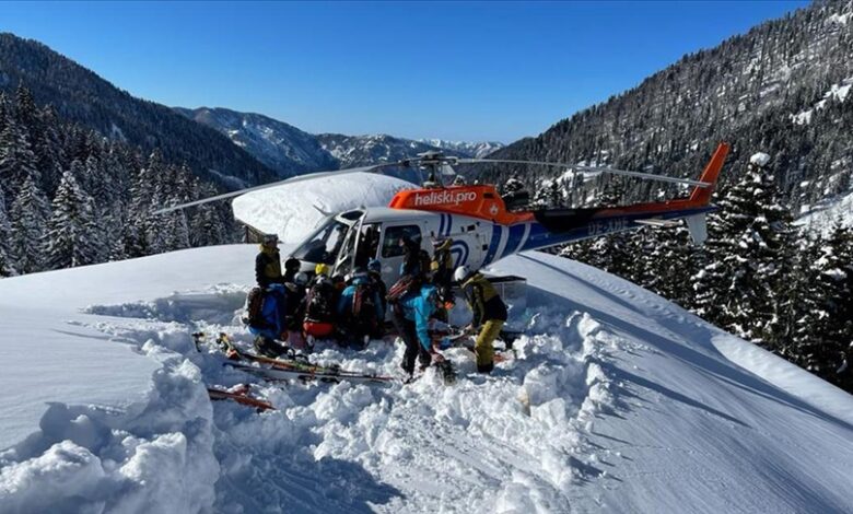 Groznica heli-skijanja na planinama Kackar