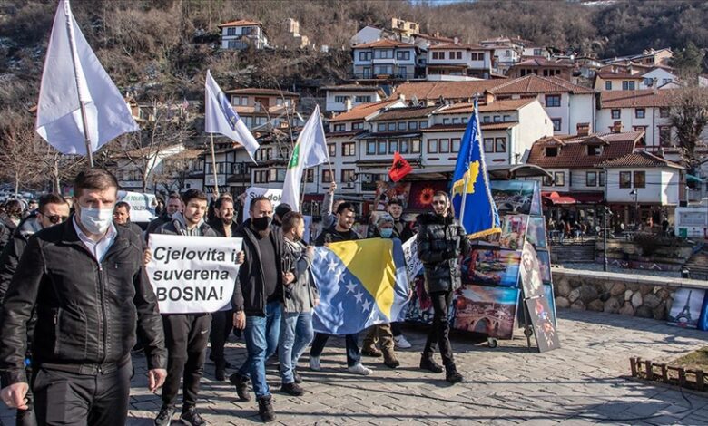 U Prizrenu održan marš podrške Bosni i Hercegovini