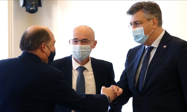 Premijer Plenković s britanskim ministrom obrane Wallaceom