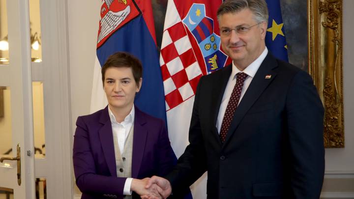 Plenković i Brnabić u Zagrebu: Dijalogom graditi put u budućnost