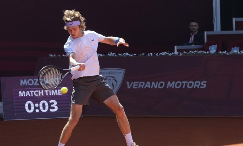 ATP turnir u Banjaluci: Rublev pobijedio Molcana i plasirao se u finale