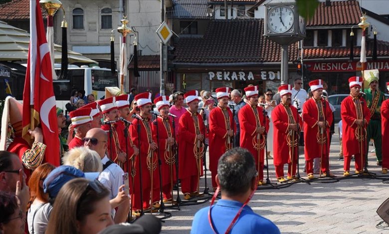 Sarajevo: Tradicionalni turski vojni orkestar "Mehter" održao koncert na Baščaršiji