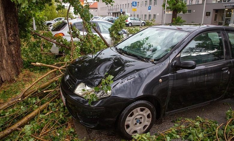 Hrvatska: Nevrijeme pričinilo štete u Zagrebu