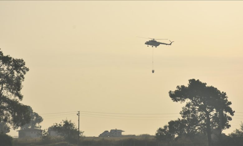 Turkiye: Borba sa požarima u Kemeru u provinciji Antalija