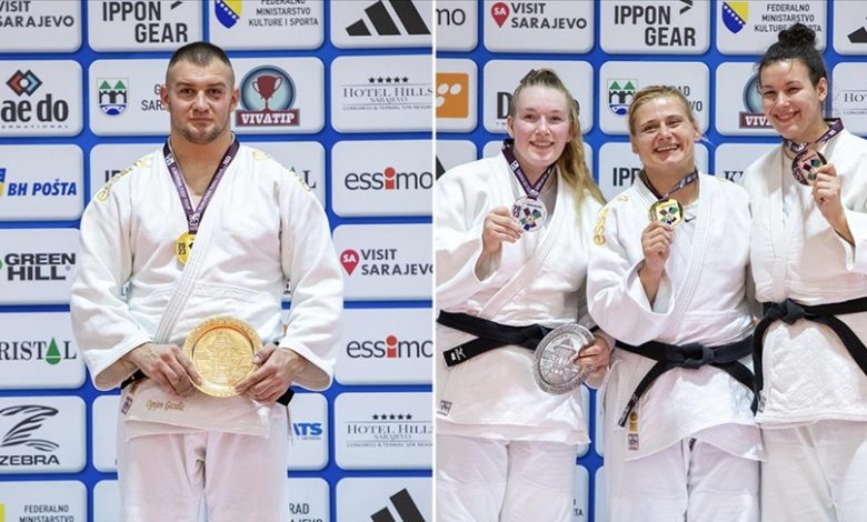 Larisa Cerić i Nikola Pljevaljčić zlatni na European Openu Sarajevo 2023, BiH najuspješniji tim