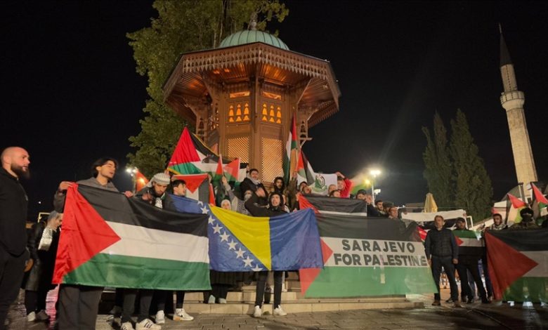 BiH: U Sarajevu protest zbog izraelskog napada na bolnicu u Gazi