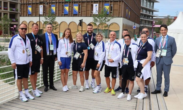 Bećirović podržao bh. sportiste u Olimpijskom selu u Parizu