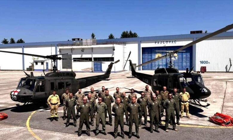 Helikopteri Oružanih snaga BiH uspješno ugasili požar u blizini Olova 
 Helikopteri Oružanih snaga BiH uspješno ugasili požar u blizini Olova