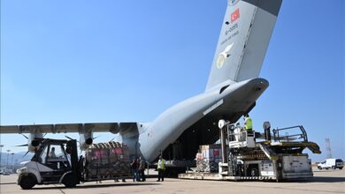 Photo of Turski avion sa medicinskom pomoći sletio u Liban