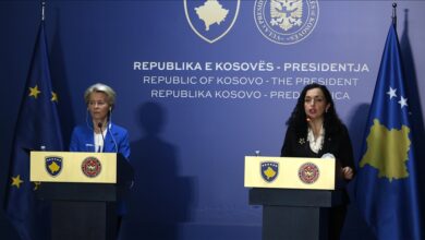 Photo of Osmani pozvala EU da ukine mjere Kosovu, Von der Leyen tvrdi da je potrebno poduzeti još koraka