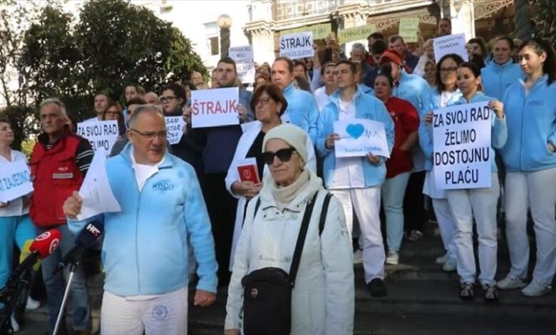 Sindikat zdravstvenih radnika najavljuje nastavak štrajka do ispunjenja zahtijeva