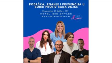 Photo of Konferencija ”Podrška, znanje i prevencija u borbi protiv raka dojke” 15. novembra u Sarajevu