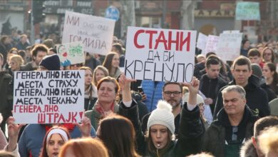 Photo of Desetine hiljada građana na studentskom protestu u Novom Sadu