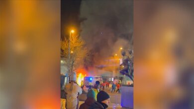 Photo of Požar ispred stadiona Manchester Cityja pred meč Lige prvaka