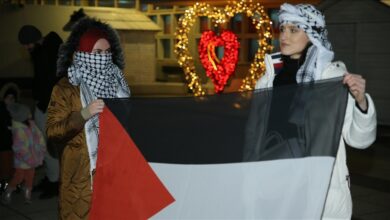 Photo of U Sarajevu protest uoči hokejaške utakmice BiH i Izraela