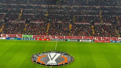 Photo of Navijači Galatasaraya podržali Palestinu i zahvalili navijačima Celtica