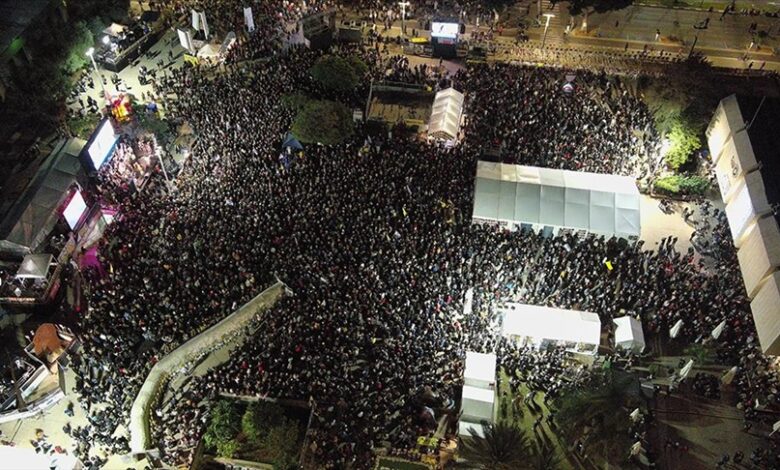 Masovni protesti protiv Netanyahua u Tel Avivu