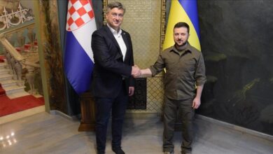 Photo of Plenković i Zelenski za pravedan mir između Ukrajine i Rusije 
 Plenković i Zelenski za pravedan mir između Ukrajine i Rusije